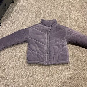 Women's Quilted Lilac Puffer Jacket